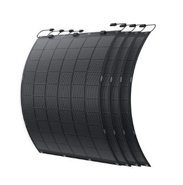 Anker SOLIX - FS20 Flexible Solarpanele Set 4x225W (900W) für den Balkon, Geländer usw.